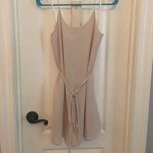 Tie waist dress